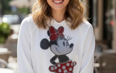 Moletom Com Capuz Minnie Disney